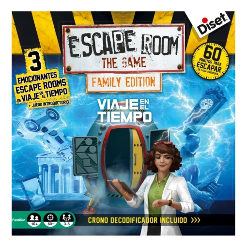 Diset Escape Room The Game Family Edition Viaje En El Tiempo* Juegos De Mesa