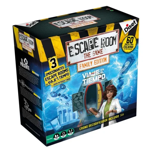 Diset Escape Room The Game Family Edition Viaje En El Tiempo* Juegos De Mesa