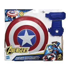 Hasbro Escudo Y Guante Capitan America Los Vengadores: La Guerra Del Infinito Marvel Disney* Muñecos Articulados