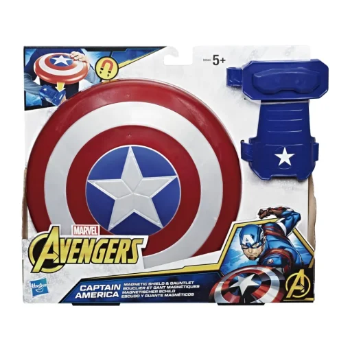 Hasbro Escudo Y Guante Capitan America Los Vengadores: La Guerra Del Infinito Marvel Disney* Muñecos Articulados