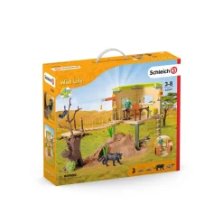 Schleich Estacion De Aventuras Wild Life Figuras * Muñecos Articulados