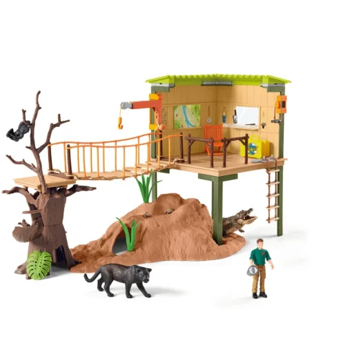Schleich Estacion De Aventuras Wild Life Figuras * Muñecos Articulados