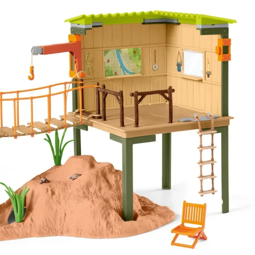 Schleich Estacion De Aventuras Wild Life Figuras * Muñecos Articulados