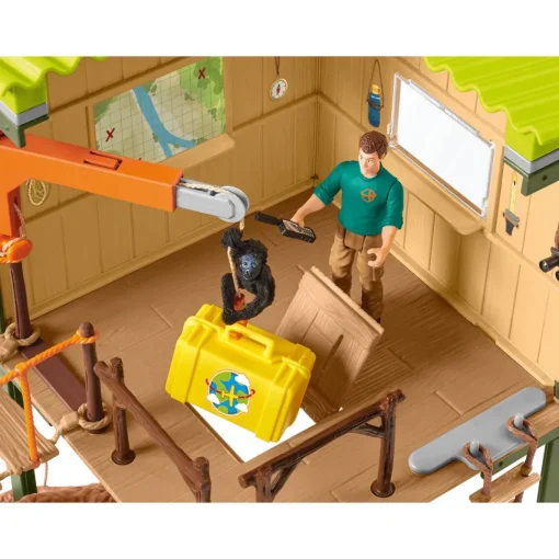 Schleich Estacion De Aventuras Wild Life Figuras * Muñecos Articulados