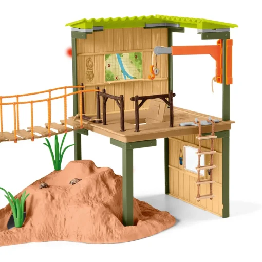 Schleich Estacion De Aventuras Wild Life Figuras * Muñecos Articulados