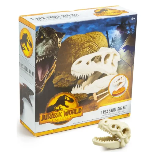 Jurassic World Excavacion Del Craneo Del Dinosaurio* Juegos Educativos