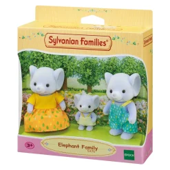 Sylvanian Families Familia Elefante * Munecas Y Peluches