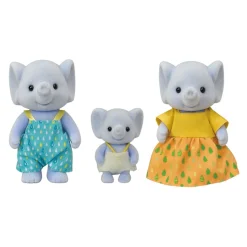 Sylvanian Families Familia Elefante * Munecas Y Peluches