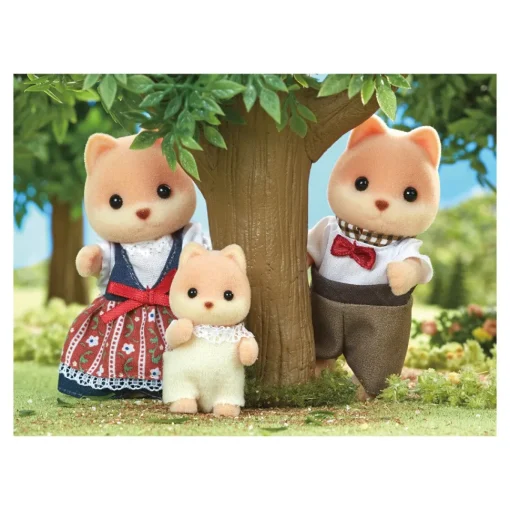 Sylvanian Families Familia Perro Caramelo * Munecas Y Peluches