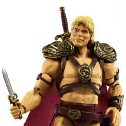 Mattel Figura De Accion He-Man Deluxe Masters Del Universo Motu* Muñecos Articulados