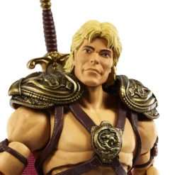 Mattel Figura De Accion He-Man Deluxe Masters Del Universo Motu* Muñecos Articulados