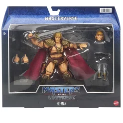 Mattel Figura De Accion He-Man Deluxe Masters Del Universo Motu* Muñecos Articulados