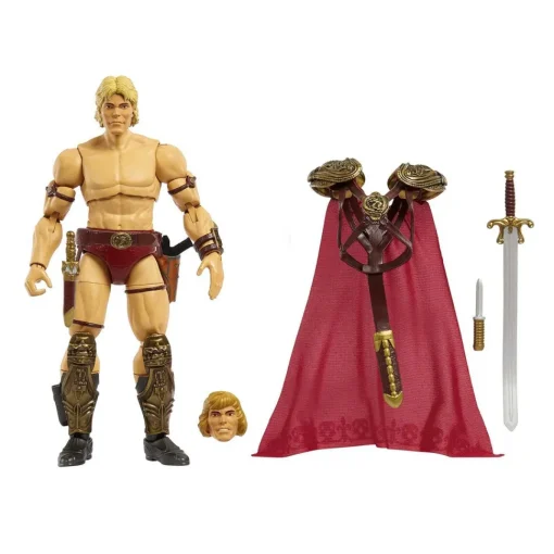 Mattel Figura De Accion He-Man Deluxe Masters Del Universo Motu* Muñecos Articulados