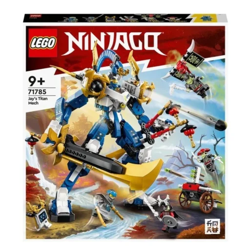 LEGO Figura De Accion Para Construir Meca Titan De Jay Batalla Ninja Ninjago* Puzzles Y Construcciones