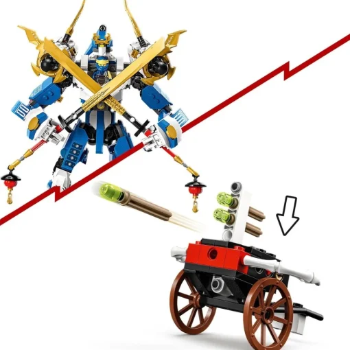 LEGO Figura De Accion Para Construir Meca Titan De Jay Batalla Ninja Ninjago* Puzzles Y Construcciones