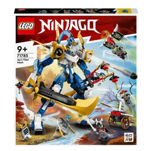 LEGO Figura De Accion Para Construir Meca Titan De Jay Batalla Ninja Ninjago* Puzzles Y Construcciones