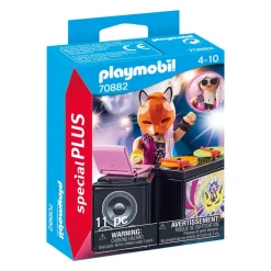 Playmobil Figura Dj Con Mesa De Mezclas Special Plus* Muñecos Articulados