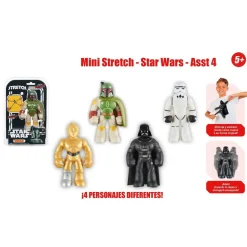 Famosa Figura Extensible Mini Stretchstar Wars* Muñecos Articulados
