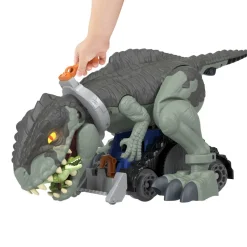 Imaginext Figura Grande De Juguete Articulada Con Luces Dinosaurio Uncaged Jurassic World* Preescolar