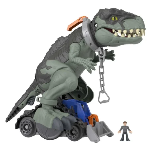Imaginext Figura Grande De Juguete Articulada Con Luces Dinosaurio Uncaged Jurassic World* Preescolar