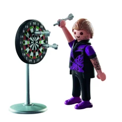Playmobil Figura Jugador De Dardos Con Accesorios Special Plus* Muñecos Articulados
