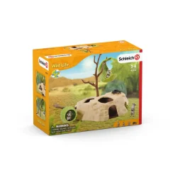 Schleich Figura Monticulo De Suricatas * Muñecos Articulados