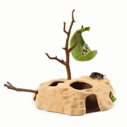 Schleich Figura Monticulo De Suricatas * Muñecos Articulados