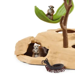 Schleich Figura Monticulo De Suricatas * Muñecos Articulados