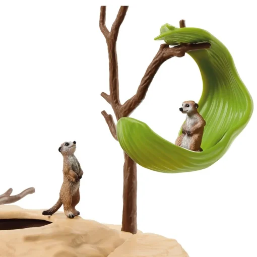 Schleich Figura Monticulo De Suricatas * Muñecos Articulados