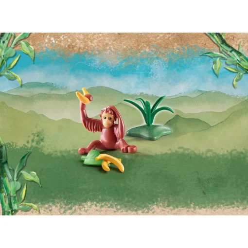 Playmobil Figura Orangutan Joven Animales Wiltopia* Muñecos Articulados