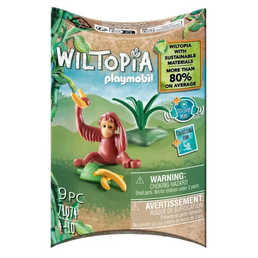 Playmobil Figura Orangutan Joven Animales Wiltopia* Muñecos Articulados