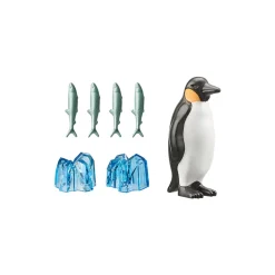 Playmobil Figura Pinguino Emperador Animales Wiltopia* Muñecos Articulados