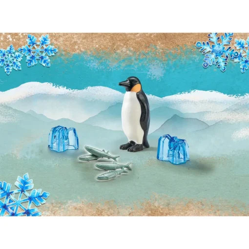 Playmobil Figura Pinguino Emperador Animales Wiltopia* Muñecos Articulados