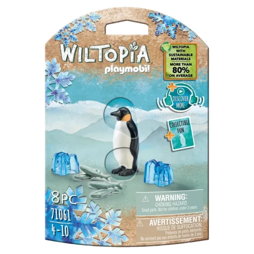 Playmobil Figura Pinguino Emperador Animales Wiltopia* Muñecos Articulados