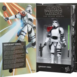 HASBRO FAN Figura Sargento Kreel Black Series Star Wars * Muñecos Articulados