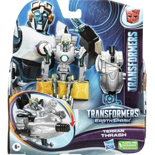 Hasbro Figura Transformersearthsparkclase Guerrero* Muñecos Articulados