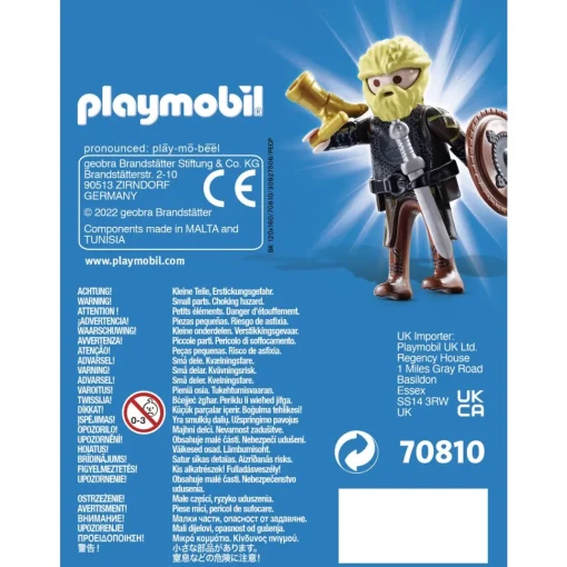 Playmobil Figura Vikingo Con Espada Y Escudo Playmo-Friends* Muñecos Articulados