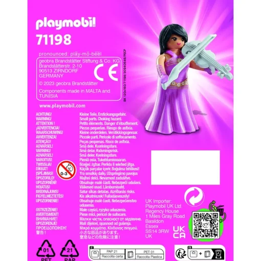 Playmobil Figura Violinista Playmo-Friends* Muñecos Articulados