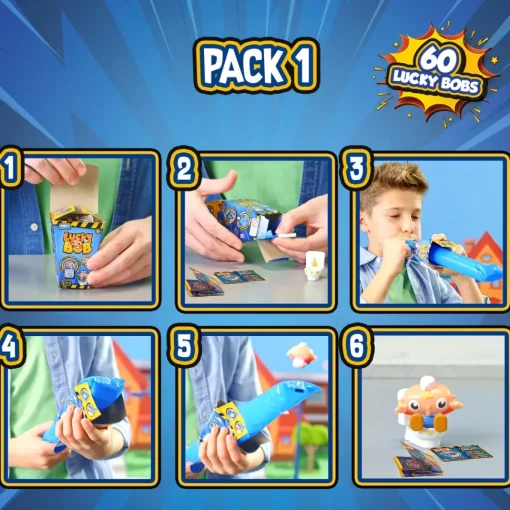 Lucky Bob Figura Unboxing 1 Unidad* Muñecos Articulados