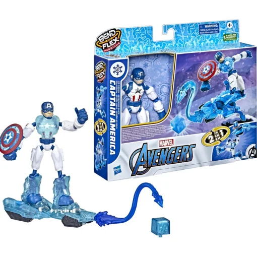 Hasbro Figuras Bend And Flex Packs Misiones 15Cm Marvel* Muñecos Articulados