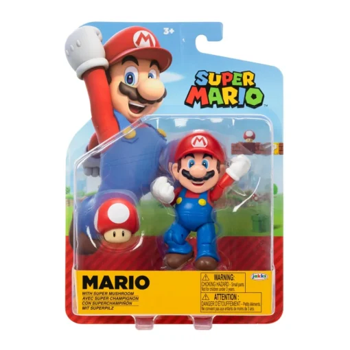 Nintendo Figuras De Accion Articuladas Surtidas 10 Cm Serie 33 Super Mario * Muñecos Articulados