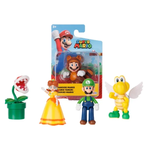Nintendo Figuras De Accion Articuladas Surtidas 6 Cm Serie 43 Super Mario * Muñecos Articulados