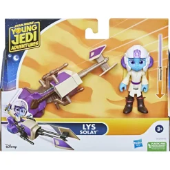 Hasbro Figuras De Accion Surtidas Con Moto Speeder Young Jedi Star Wars * Preescolar