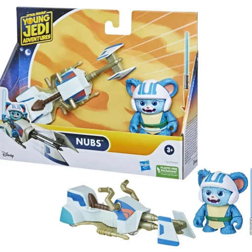 Hasbro Figuras De Accion Surtidas Con Moto Speeder Young Jedi Star Wars * Preescolar