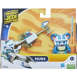 Hasbro Figuras De Accion Surtidas Con Moto Speeder Young Jedi Star Wars * Preescolar