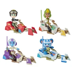 Hasbro Figuras De Accion Surtidas Con Moto Speeder Young Jedi Star Wars * Preescolar