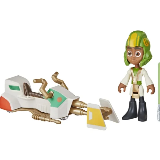 Hasbro Figuras De Accion Surtidas Con Moto Speeder Young Jedi Star Wars * Preescolar