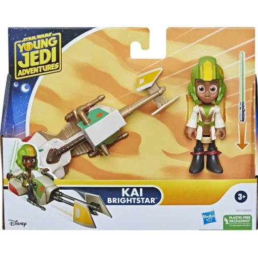 Hasbro Figuras De Accion Surtidas Con Moto Speeder Young Jedi Star Wars * Preescolar
