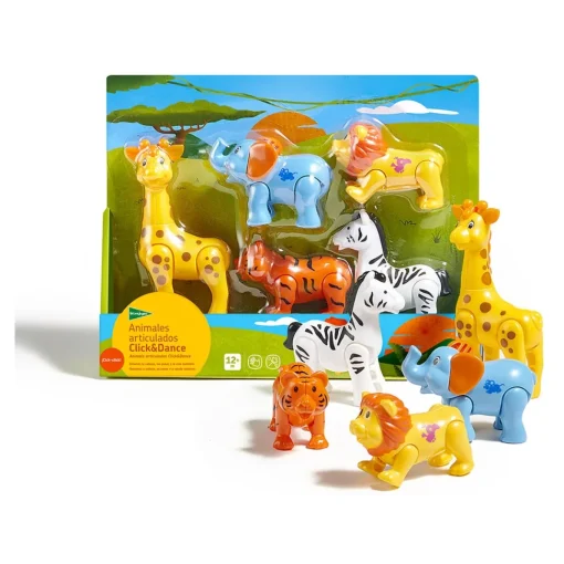 El Corte Inglés Figuras De Animales Articulados Click & Dance Selva El Corte Ingles* Preescolar