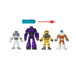 Imaginext Figuras De Juguete Multipack Buzz Viajero Del Tiempo Lightyear Mattel* Preescolar